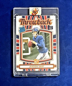 JAXSON DART - 2025 DONRUSS - THROBACK -RATED ROOKIE - #41 - GIANTS - Bild 1 von 2