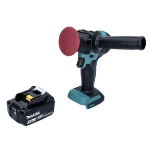 Makita DPV 300 F1 Akku Schleifer Polierer 18 V + 1x Akku 3,0 Ah - ohne Ladegerät - Bild 1 von 4