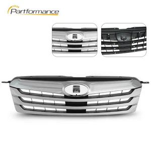 For 2010-2012 Subaru Outback Front Silver Grille W/Chrome Trim 91121AJ04B - Picture 1 of 12