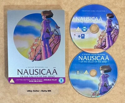 NAUSICAA OF THE VALLEY OF THE WIND   (UK) BLU RAY STEELBOOK (READ DESCRIPTION) - Image 1 of 4