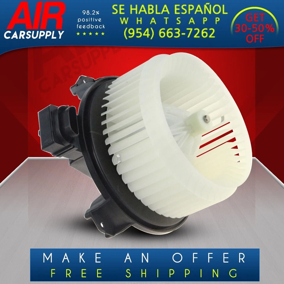 Soplador de aire acondicionado para camioneta Toyota Hi-Lux y Fortuner 2006-2011/Hiace 2006-2015 Foto 1 de 1