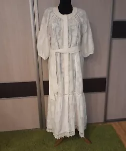 DEVOTION TWINS besticktes Maxikleid Gr. S mit dem Gürtel - Bild 1 von 4
