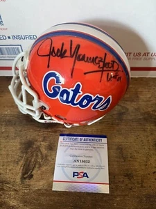 JACK YOUNGBLOOD SIGNED FLORDIA GATORS  MINI HELMET PSA  AL15032 - Picture 1 of 3