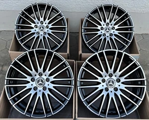 4 x Original Mercedes C-Kl. W206 S206 18 Zoll Felgen A2064014900 7,5J x 18 ET40 - Bild 1 von 10