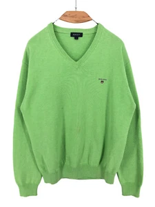 GANT Men V-Neck Jumper Pullover Sweater Size L .b - Bild 1 von 9