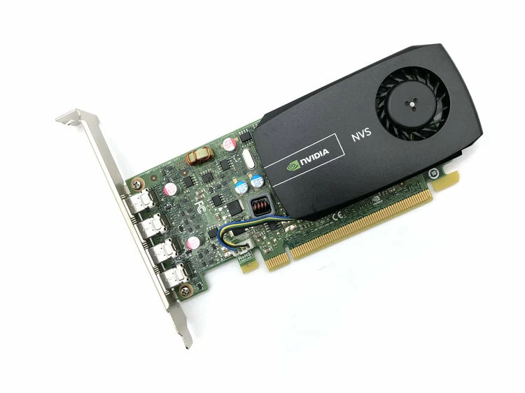 NVIDIA NVS 510 NVS510 2GB GDDR3 4-Mini DisplayPort PCI-Express Video Card - Image 1 of 4