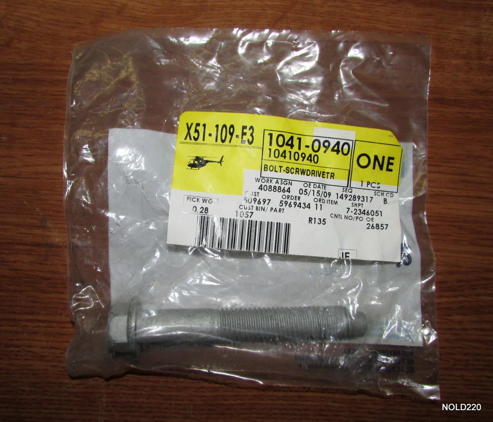 NEW GM 10410940 Bolt OEM (J1948 2205) - Image 1 of 1