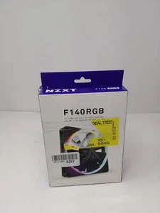 *NO FAN CONTROL HUB* NZXT F140 RGB Fans, Black - Bild 1 von 5