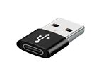 Adapter Typ-C Buchse auf USB wandelt USB-C zu USB Port schwarz