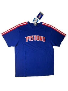 Detroit Pistons Adidas Originals Lifestyle Tee Shirt 2009 NOS Trefoil Back Hit L - Picture 1 of 8