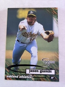 EEROR CARD 1998 Skybox Dugout Axcess Jason Giambi #78 - Picture 1 of 4