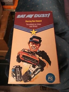 Eat My Dust! RARE Embassy film VHS 70s car chase racing Ron Howard Roger Corman - Picture 1 of 5