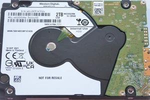 WD20SDRW-34VUUS0 S/N: WXL2E 18 SEP 2021 Thailand WD 2TB - Bild 1 von 1
