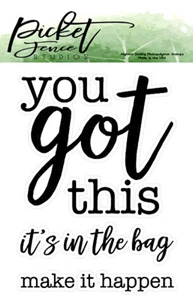 Nuevas estampillas transparentes de Picket Fence Studios que tienes esto  - Imagen 1 de 1