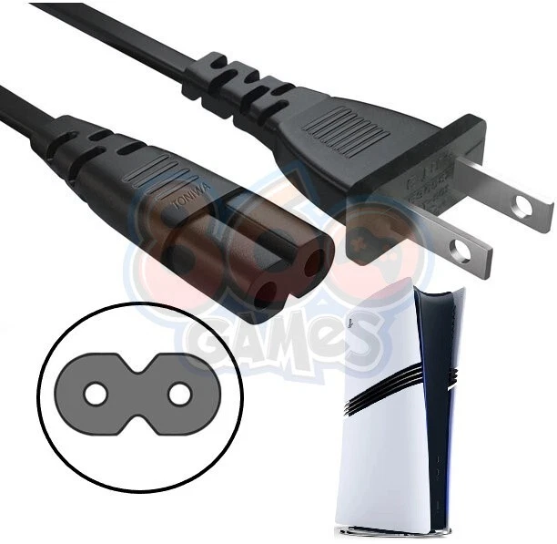 Sony PlayStation 5 Pro Power Cord Cable for PS5 Pro - Image 1 of 1