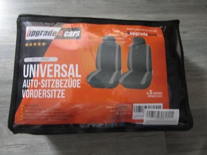 Upgrade4cars Autositzbezüge Schonbezüge Set für Universal, Vordersitze Schwarz - Bild 1 von 4