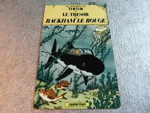 TINTIN TRESOR DE RACKHAM LE ROUGE - CARTE 16/27 - COLLECTION TINTIN HERGE 500 ex - Foto 1 di 2