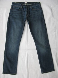 J. Crew 250 Skinny Kurabo Japanese Denim Jean Men Sz 32 x 29 Distressed Stretch - Picture 1 of 14