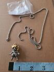 Dragon Ball Broly Yellow Hair Pendant With 24" Chain Pendant Stainless Steel
