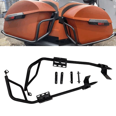 Protectores de alforja caja trasera barras de choque para Victory Cross Country Roads 10-17 Foto 1 de 4