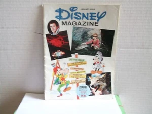 "Disney Magazine",US,January 1990,"Goofy's Zoo" pull out poster, Mint- - Imagen 1 de 3