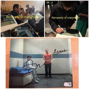 Owen Cooper Stephen Graham signed Adolescence 8x10 Autogramm Proof SWAU COA - Bild 1 von 5