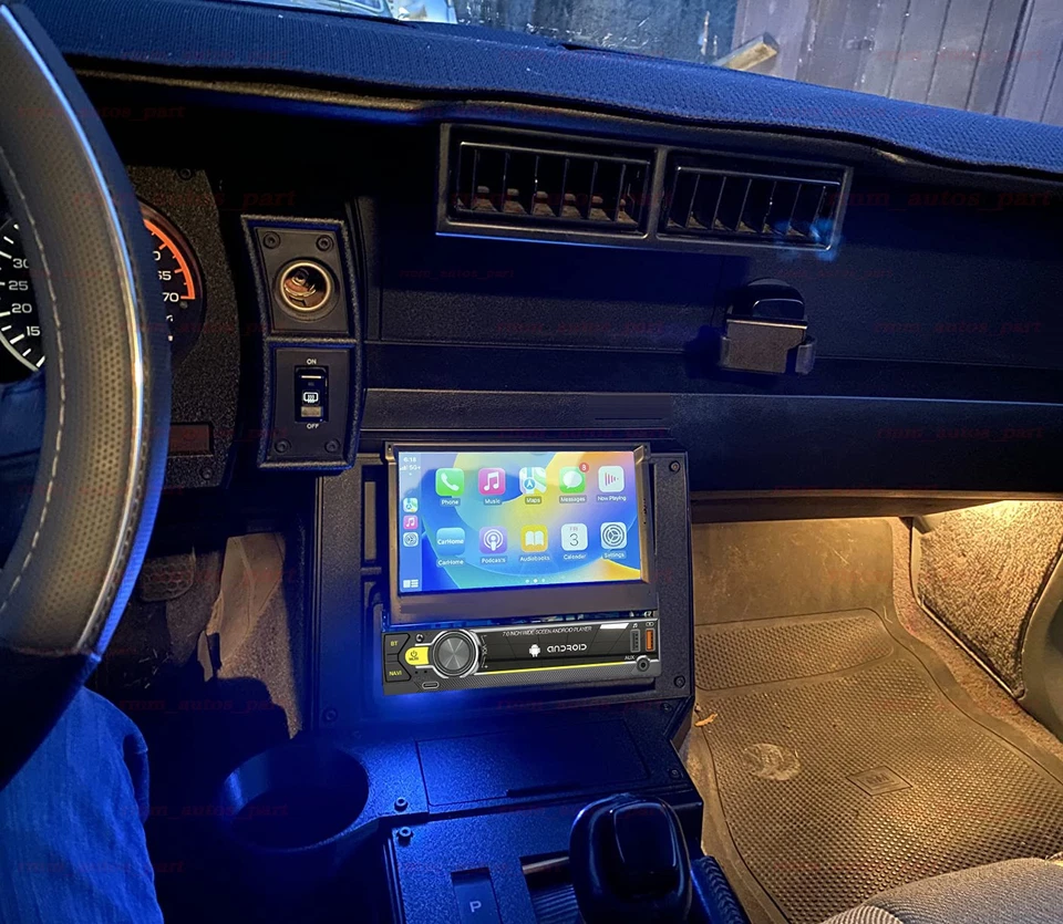 7" 1 Din Car Stereo Radio Flip Out Carplay For Pontiac Firebird 1982-1992 2+64G - Imagem 1 de 4