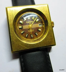 Reloj Llamador Asimétrico Jules Jurgensen Vintage Años 70 A’Propos Metal Base - Imagen 1 de 11