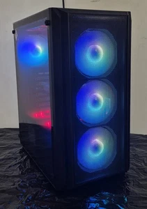 i7 Powerful RGB LED Asus Gaming PC – Intel i7 GTX 1050 Ti | 16GB RAM | Fast SSD - Picture 1 of 8
