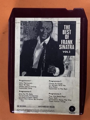 Frank Sinatra - Best Of Frank Sinatra, Volume 2 (8X-ST 21872) 8-Track - Image 1 of 2