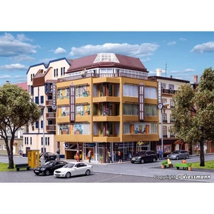 Immeuble de ville d'angle - HO-1/87 - VOLLMER 43800 - Imagen 1 de 5