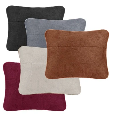 High Quality Car Accessories Headrest Pillow Waist Support Black Gray 1pcs - Image 1 of 4