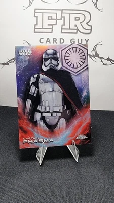 2025 Topps Chrome Star Wars COSTCO RAINBOW REFRACTOR CE-8 / CAPTAIN PHASMA - Image 1 of 2