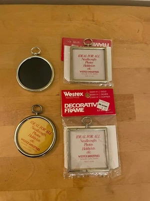 Westex Decorative Frame Needlepoint Needlecraft Hobby, Round, Square - Image 1 of 4