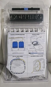 CORNING CCH SPLICE CASSETTE /CCH-CS12-6T-P00RE/ 12F, ST ,0S2, 250 UM, NEW - Picture 1 of 5