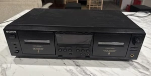 Sony TC-WE475 Dual Twin Stereo Cassette Tape Deck Recorder Player PreOwned - Picture 1 of 6
