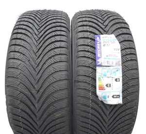 205 50 17 2x Michelin 205/50 R17 93V XL Alpin 5 Neumáticos 2018 Voll como Nuevo - Imagen 1 de 7