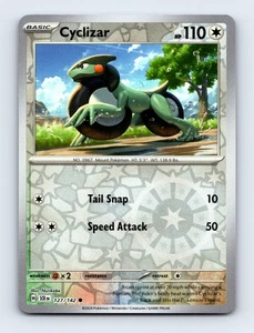Cyclizar 127/142 SV07: Stellar Crown Reverse Holo Near Mint Pokemon Card - Picture 1 of 2