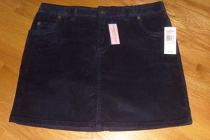 Nueva con etiquetas Falda de pana de 5 bolsillos Vineyard Vines talla 8 azul marino y talla 12 arena o verde - Imagen 1 de 9