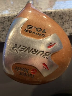 TaylorMade Burner Driver 10.5 Degrees Graphite Bubble Shaft Regular Flex Men’s R - Image 1 of 4