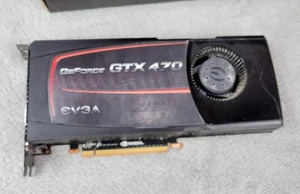 EVGA GeForce GTX 470 (Fermi) 1280MB GDDR5 PCI Express 2.0 x16 SLI Support Card - Picture 1 of 9
