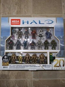 NEU IN BOX - MEGA CONSTRUX HALO 20TH ANNIVERSARY CHARACTER PACK - 352 STÜCK - Bild 1 von 4