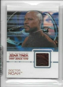 2007 Quotable Star Trek Deep Space Nine Costume Card C10 Doctor Noah (SISKO) DS9 - Picture 1 of 2