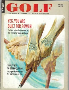 1964 JUNIO Revista Golf Digest Sí, estás hecho para Power VG - Imagen 1 de 1
