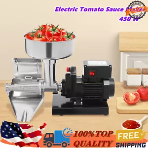 Elektrisches Tomatensieb 450W Tomatenpresse Soßenmaschine Maschine Zuhause - Bild 1 von 13