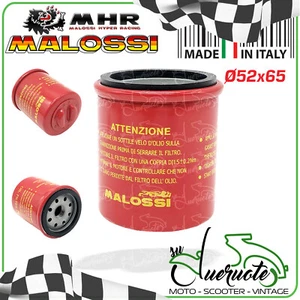 FILTRO OLIO MALOSSI RED SCOOTER PIAGGIO APRILIA DERBI GILERA ITALJET MALAGUTI - Foto 1 di 3