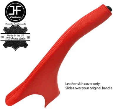 CUBIERTA DE MALETERO DE FRENO E DE CUERO REAL ROJO PARA JEEP GRAND CHEROKEE 1999-2005 Foto 1 de 2