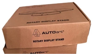 PLATEAU TOURNANT Pt 20 CM plateau f noir 1/43 AUTOART 98017 ROTARY DISPLAY STAND - Picture 1 of 1
