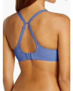 NWOT CHANTELLE BLUE JOLIE SIZE 36DDDD J-HOOK MEMORY FOAM BRA C13B60 - Picture 1 of 7