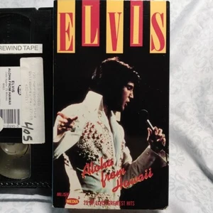 Elvis Aloha From Hawaii 1990 VHS Live Performance Music Video Concert Rock - Imagen 1 de 3